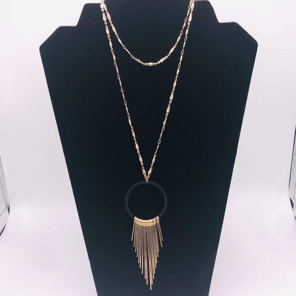 Ettika Dangling Layered Necklace
